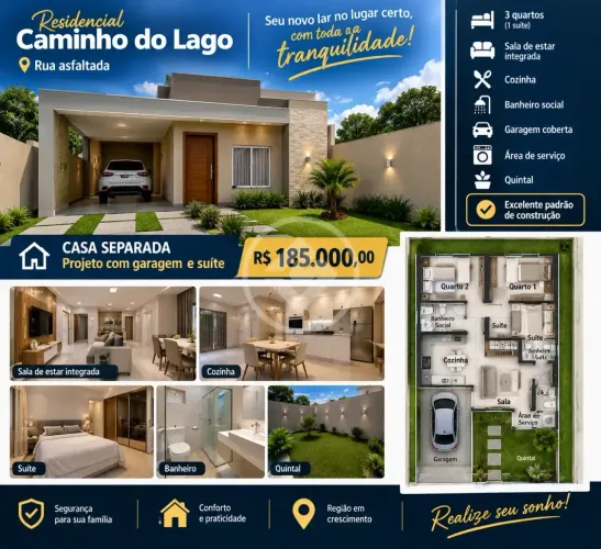 Aquisição É Construção Caminho do Lago codigo: 369726