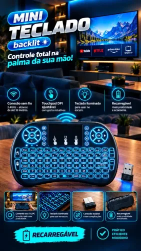 MiniTeclado / ENTREGA GRÁTIS ?