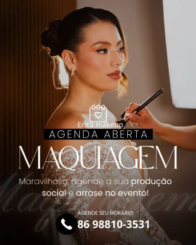 Maquiagem social á domicílio 