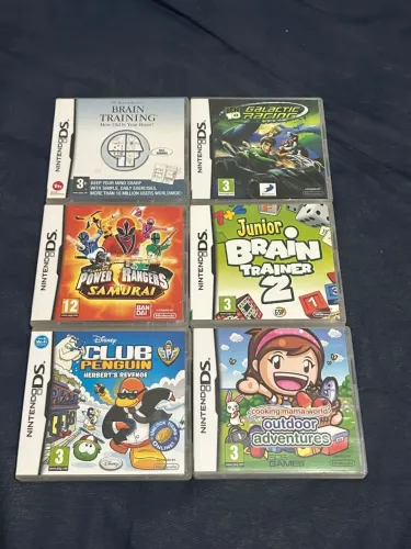 Lote de jogos Nintendo DS