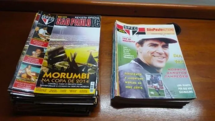 Pacote Revistas São Paulo FC - Raras