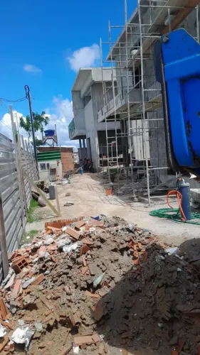 Retirada de entulho carrada 6 metro