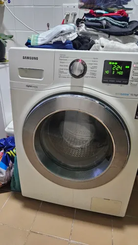 Maquina de lavar samsung com defeito