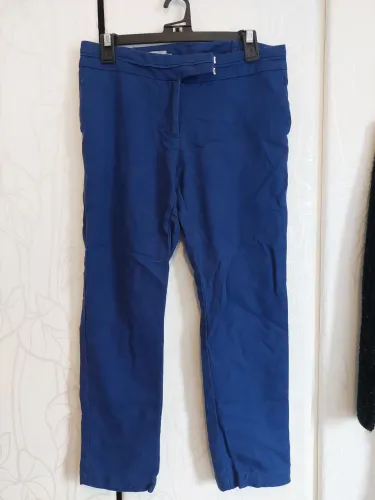 Calça azul da Luigi Bertoli