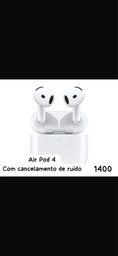 Air pod 4 com cancelamento de ruído