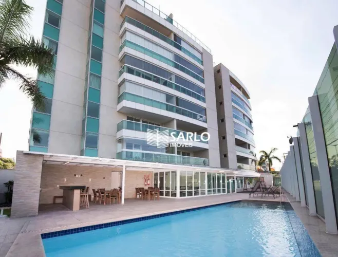 Apartamento com 4 dormitórios sendo 3 suítes para alugar, 122 m² - Jardim Camburi - Vitóri
