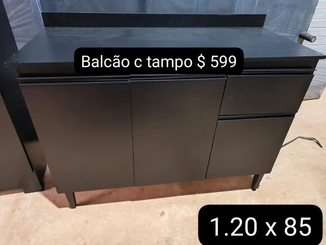 Balcão novo com tampo 