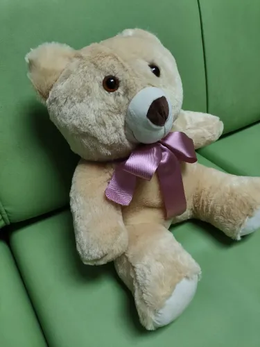 Urso de pelucia tamanho médio