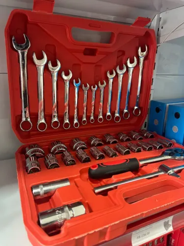 Jogo de Ferramentas Catraca e Soquete Profissional