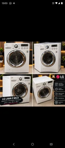 Máquina lava e seca da LG 12 kg
