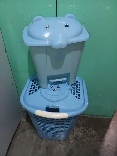 Cesto e lixeira infantil 