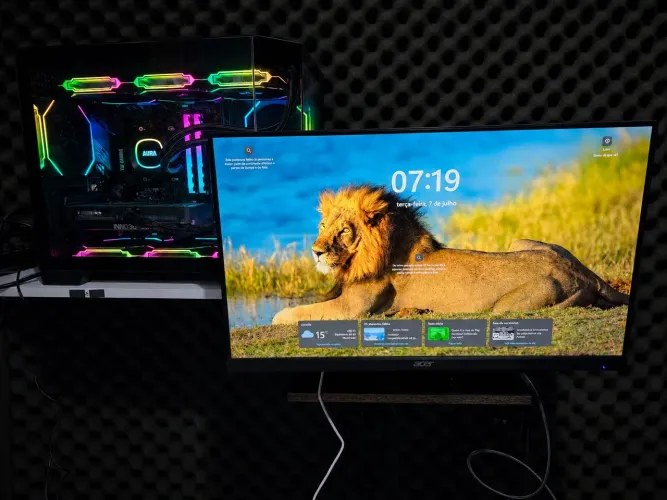 Monitor Gamer Acer Nitro KG241Y P3BIP 23.8? Full HD 180 Hz 0.5ms