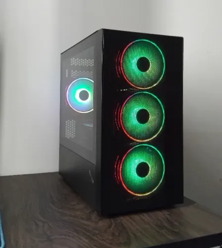 Computador Gamer Trabalho (Ryzen 5600, RTX 3060 12GB, 32GB RAM)