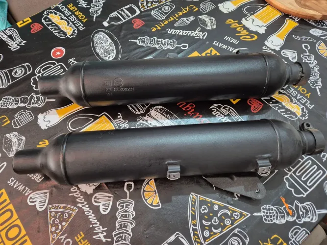 Par ponteiras originais Shotgun 650 Royal Enfield