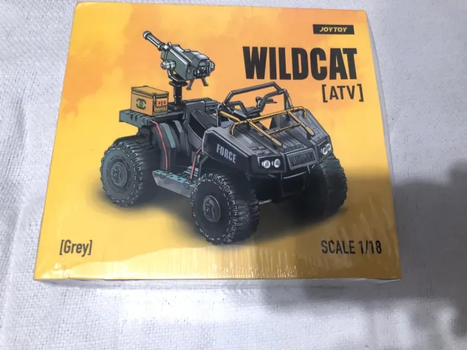 Bike Wildcat Atv Grey - JoyToy 1/18 (quadriciclo moto)