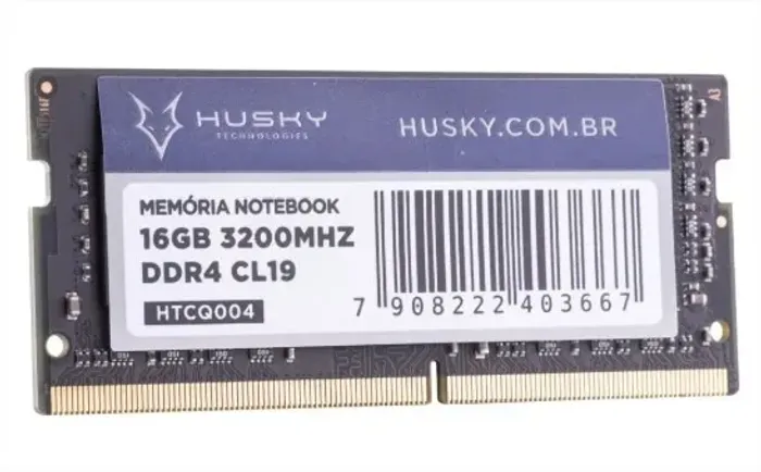 Memórias Ram Para Notebook - Husky 16gb 3200mhz Ddr4