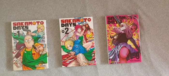 Mangá Sakamoto Days (1, 2 e o)