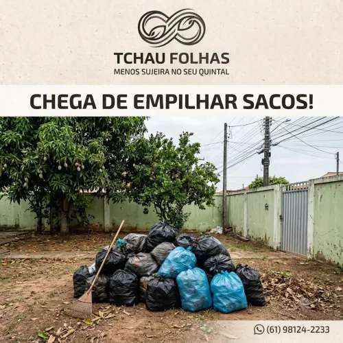Limpeza rápida de folhas