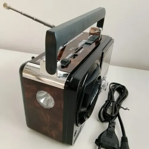 Radio Retro Vintage Kapbom K-1088 AM FM Bluetooth Novo