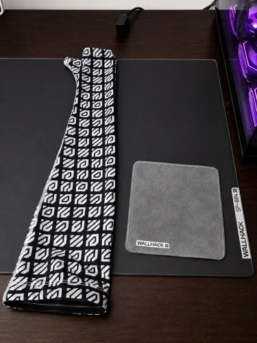 Mousepad de Vidro - Wallhack SP-004 + Sleeve