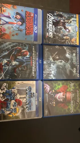 Filmes de disco Blu-Ray