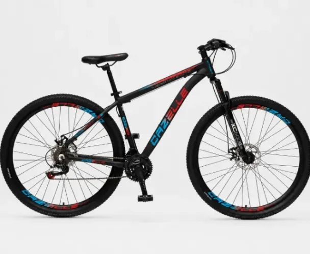 Bicicleta Aro 29 Colli Cazelle Turim 21m Aluminio Quadro 17 - Azul e Amarelo