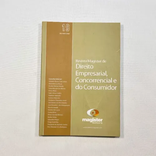 Revista Magister de Direito Empresarial, Concorrencial e do Consumidor (nº 19)