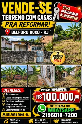 Vendo essa Mini Chácara R$1000