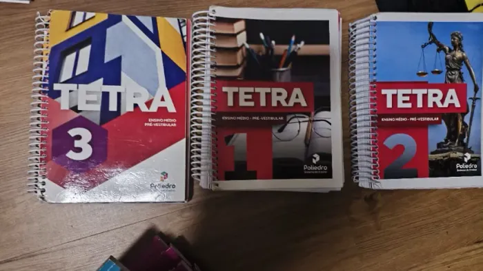 Apostilas Poliedro(Mat, Qui, Fis + Apostilas Gerais)