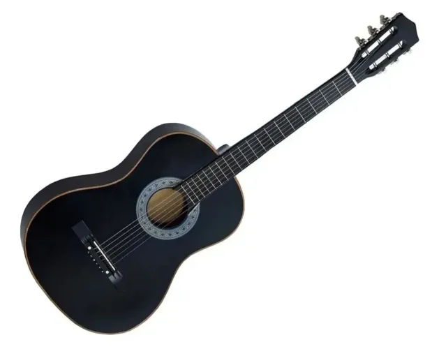 Vendo Violão Clássico Cordas de aço Queens Conthey Preto