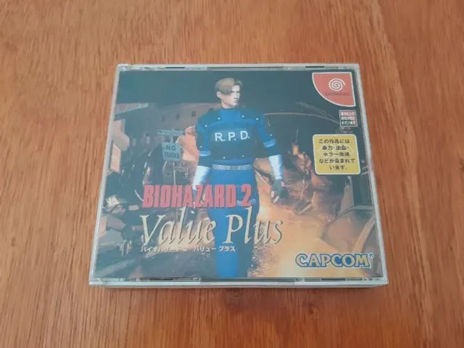 Resident Evil 2 Biohazard Value Plus original para Dreamcast
