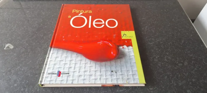 Livro Pintura a Óleo (Aula de Pintura)