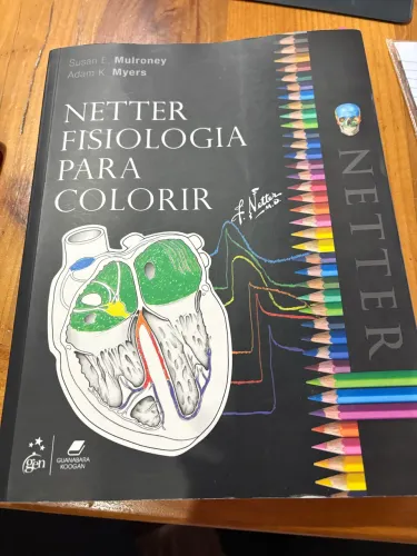 Livro NETTER FISIOLOGIA PARA COLORIR