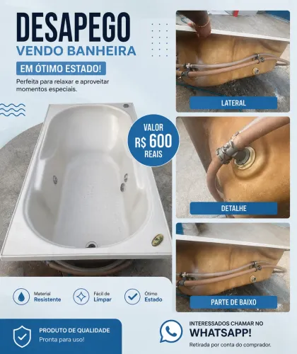 Banheira de hidromassagem