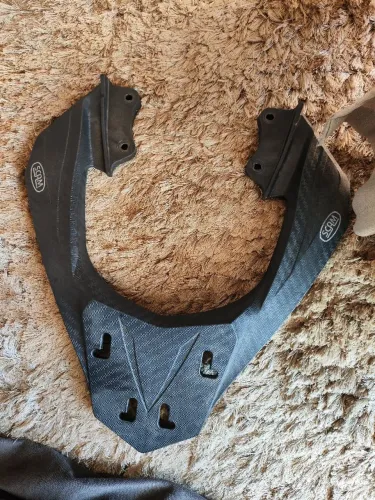 Suporte scam fz25 fazer 250 para baú, bauleto