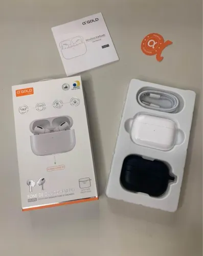 Fone bluetooth + case protetora 