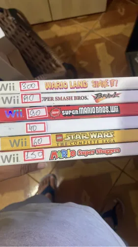 Jogos originais Nintendo Wii