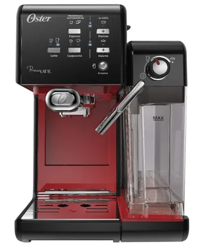 Cafeteira Espresso  Oster - PrimaLatte  220 Vermelho