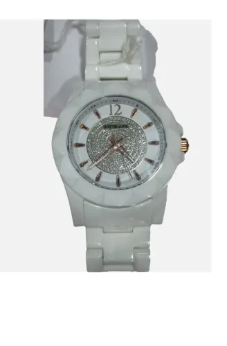 Relógio feminino Wittnauer ( Qualidade Bulova) WN4014 cerâmica branca