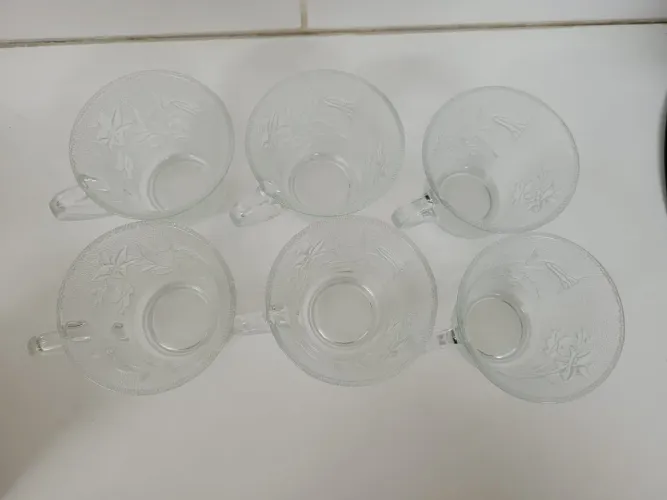 Conjunto 6 xícaras