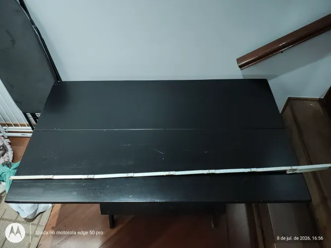 Mesa elástica 1,20 x 0,70. Ótima pra almoço na churrasqueira, ou extençã0. DOBRáVEL