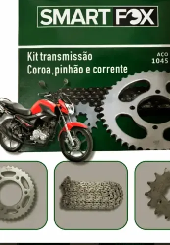 Kit transmissão factor 150 - entrega rápida 