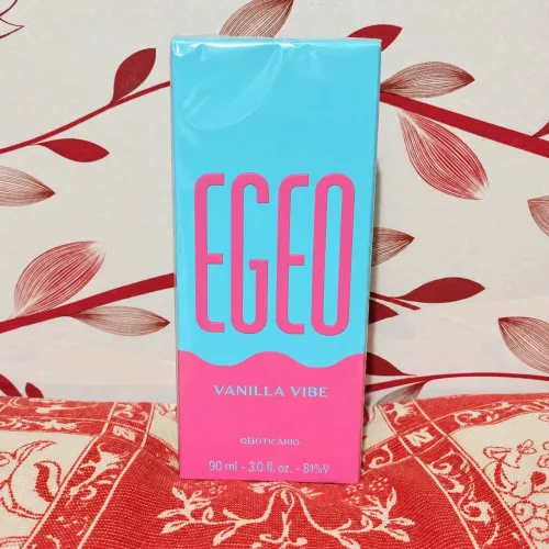 Lacrado! Egeo Vanilla Vibe 90ml | Perfume O Boticário | Oriental Especiado | Novo