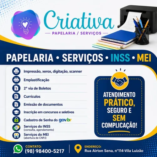 Criativa Papelaria e Serviços