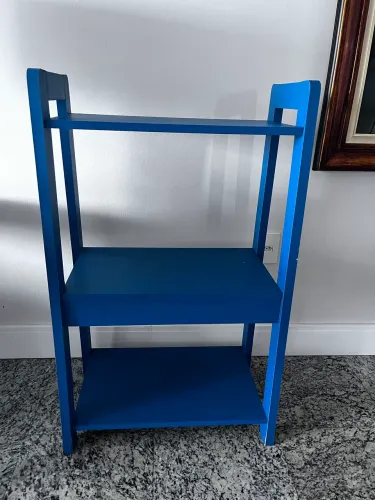 Estante Mdf azul