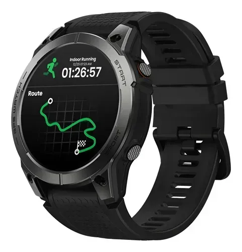 RELOGIO SMARTWATCH ZEBLAZE STRATOS 3 PRO NOVO GPS PRÓPRIO
