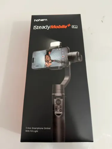 Hohem Isteady Mobile Plus Gimbal 3 Eixos Kit Completo