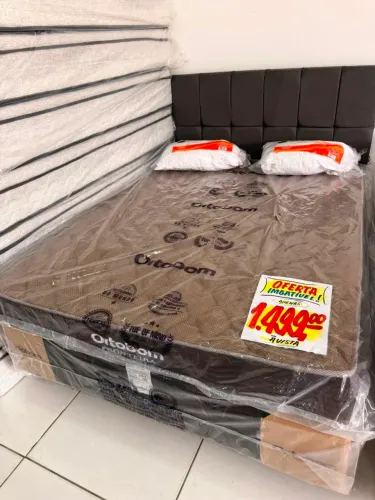 Cama casal molas ensacadas