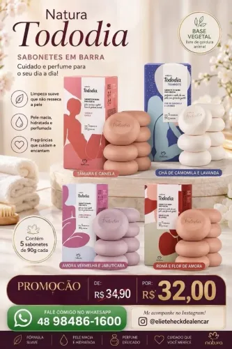 Sabonetes natura 
