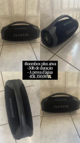CAIXA BOOMBOX AIWA